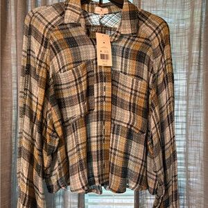 True Craft Multicolor Plaid Shirt